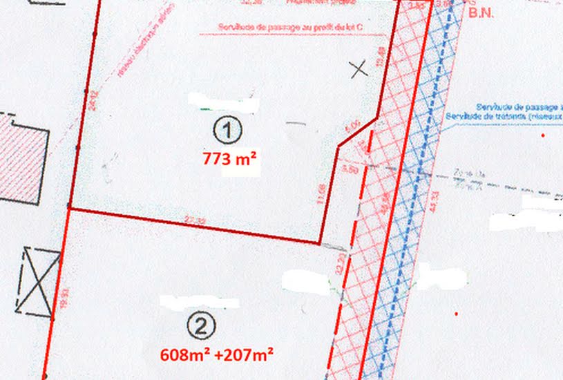  Vente Terrain à bâtir - à Rozières-en-Beauce (45130) 