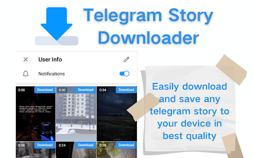 Free Download telegram story  - Download Telegram Videos, Images