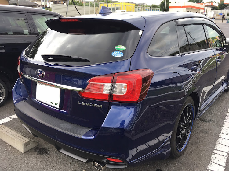 レヴォーグの洗車・バリアスコートに関するカスタム事例の投稿画像1枚目