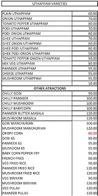 Shakthi Sri Annapoorani menu 3