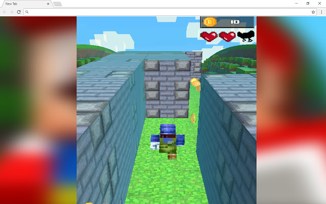 Super Mario MineCraft Runner