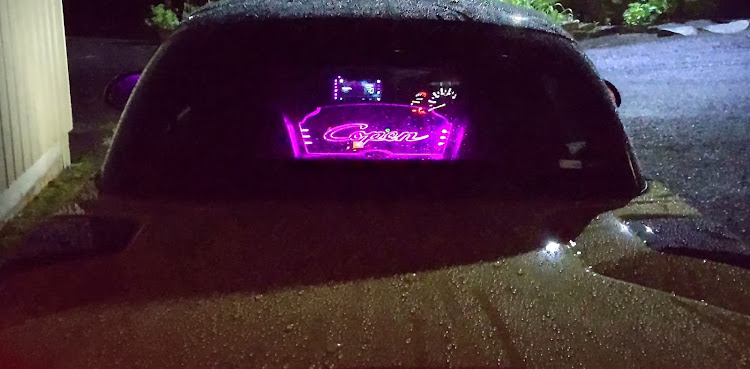 コペンのコペン・DIY・あめあがり・LED・夜ショットに関するカスタム事例の投稿画像1枚目