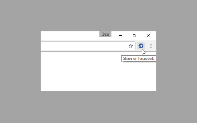 Share Button for Facebook™ chrome extension