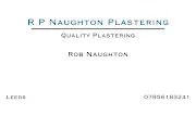 RP Naughton Plastering Logo