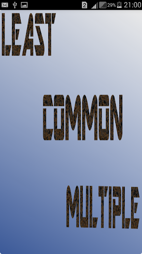 Least Common Multiple