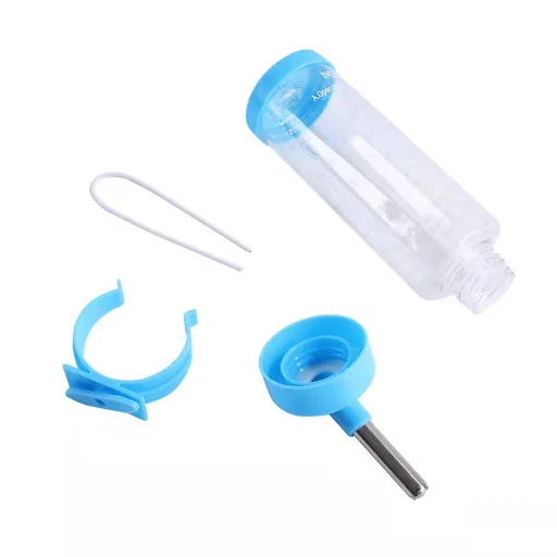 Plastic Hamster Drinker Water Bottle Dispenser Feeder Hanging Pet Dog Guinea Pig Squirrel Rabbit Drinking Head Pipe Foun