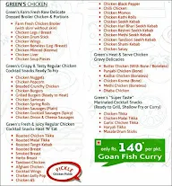 Green Chick Chop menu 1