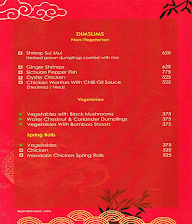 Ming Dynasty menu 3