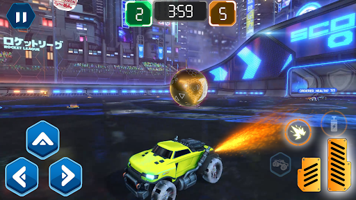 Screenshot Rocket Car Ultimate Ball