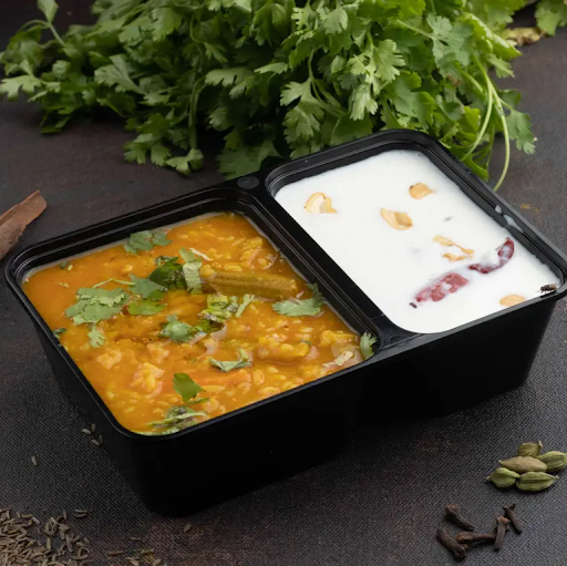 Sambar Rice Bowl (500ml)+Curd Rice(250ml)