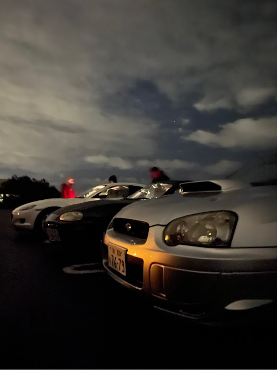 インプレッサ WRX STIのドライブ・大洗海岸・寒い・暗い・眠いに関するカスタム事例の投稿画像2枚目
