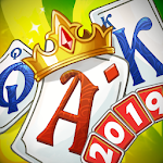 Cover Image of ダウンロード Magic Solitaire TriPeaks Cards Adventure 38 APK