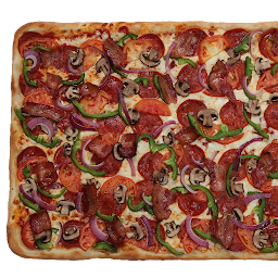 21'' x 15'' Party Deluxe Pizza