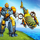 Descargar Shark Robot Transforming War Attack Instalar Más reciente APK descargador