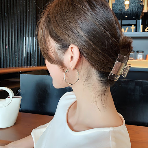 Title 1, Temperament Red Earrings from Dongdaemun, South...