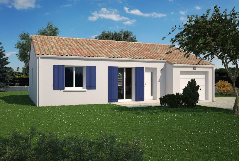  Vente Terrain + Maison - Terrain : 524m² - Maison : 73m² à Challans (85300) 