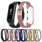 Dây Đeo Inox Cho Đồng Hồ Thông Minh Xiaomi Mi Band 7 6 5 4 3