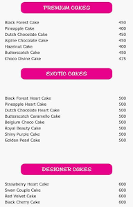 Monginis Cake Shop menu 3