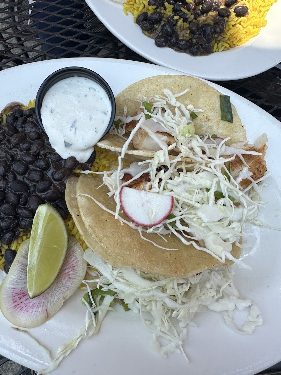 Mahi fish taco