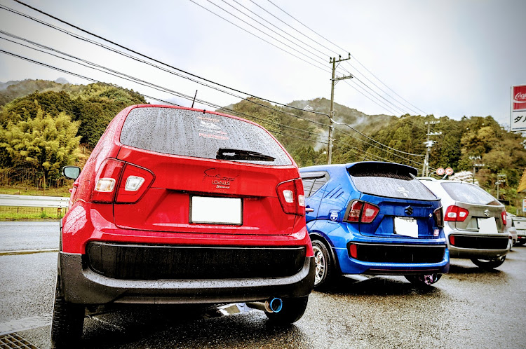 BRZの初✨ツーリング🏁オフ会・京都府舞鶴市・雨☔️だけど～・イグニス　vs  非グニス　ふたたび～😜👐💦・第１弾です。に関するカスタム事例の投稿画像27枚目