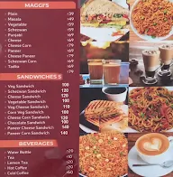 Lockdown Cafe menu 1