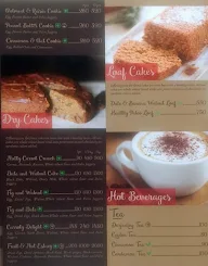 Healthy Bakes menu 1