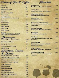 Cafe 12 menu 1