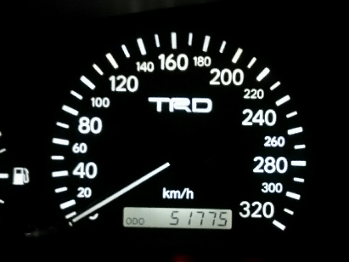 チェイサー のTRD,320km,スピードメーターに関するカスタム 