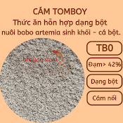 Cám Tomboy Tb0 - Thức Ăn Cho Cá Con, Bobo, Artemia Sinh Khối , Tôm (Hàng Chiết) - Hingaostore.