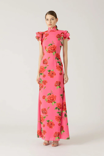 Title 7, Sleeveless Casual Printed Dress National Style ...