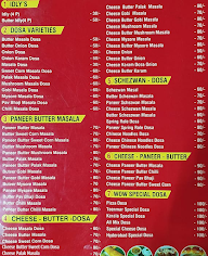 Bombay Dosa menu 1