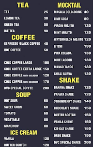 Chinese Vibes Cafe menu 2