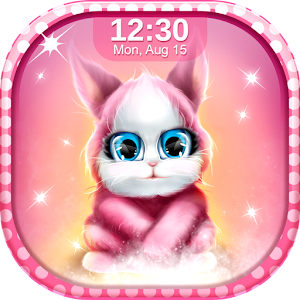 Cute Pink Live Wallpaper  Icon