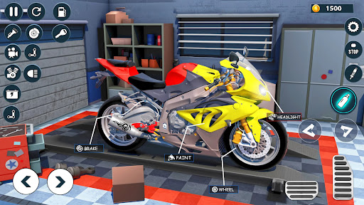 Screenshot Street Bike Drag Racing Games