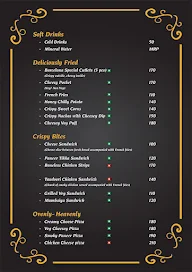 Cafe Barcelonaa menu 1