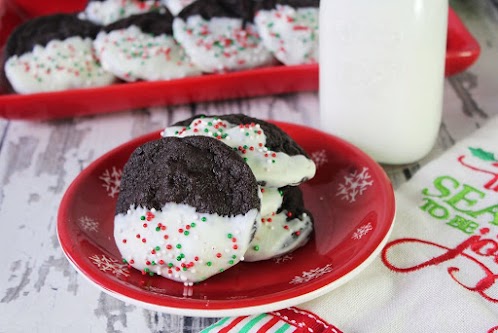 Double Dark Chocolate Mint Cookies