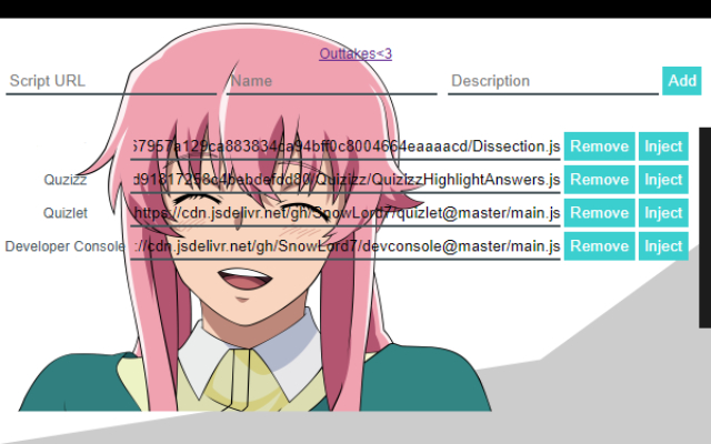 Yuno Scripts chrome extension