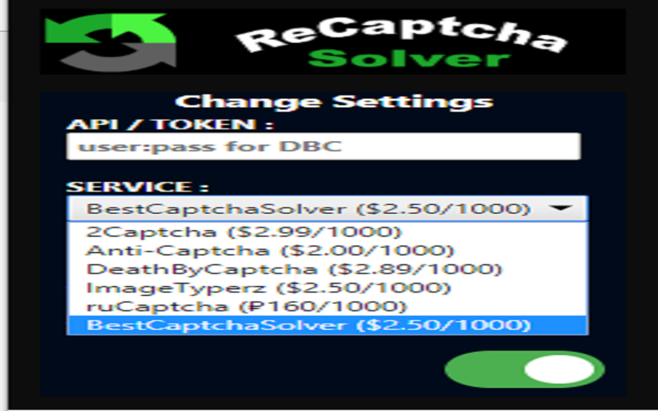 ReCaptcha Solver Preview image 1