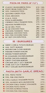 Club Of Pizzas menu 1