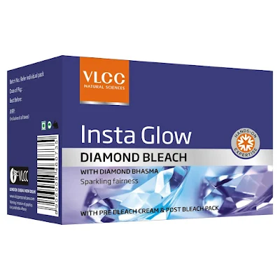 Vlcc Insta Glow Diamond Bleach - 60 gm