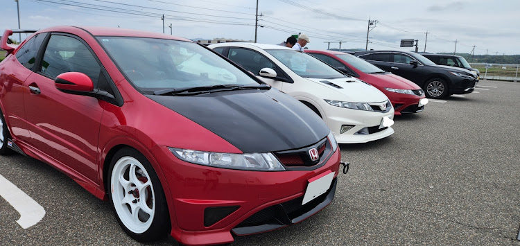 シビックタイプRユーロの石川県ドライブ・同車種コラボ・自動車博物館・メタセコイヤ並木に関するカスタム事例の投稿画像25枚目
