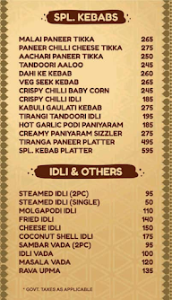 Tanngo Chutney menu 1