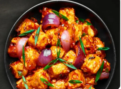 Schezwan Chilli Paneer Dry