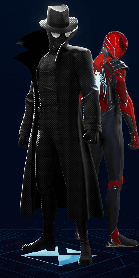 Into The Spider-Verse Noir Suit