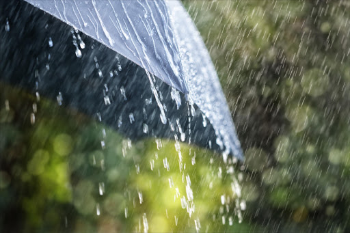 Monday and Wednesday emerge as the key days to watch the skies‚ with estimates of rainfall ranging between 7mm and 22mm on Monday‚ and between 0mm and 30mm on Wednesday. File photo.