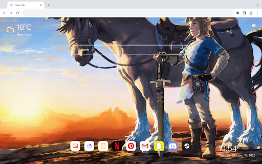 Legend of Zelda: Breath of the Wild HomePage