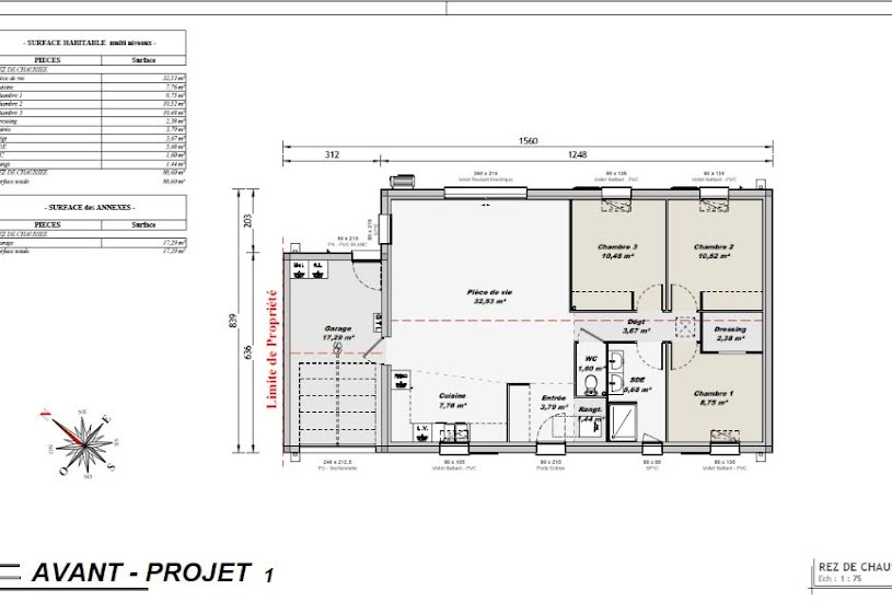  Vente Terrain + Maison - Terrain : 940m² - Maison : 80m² à Saint-Angeau (16230) 