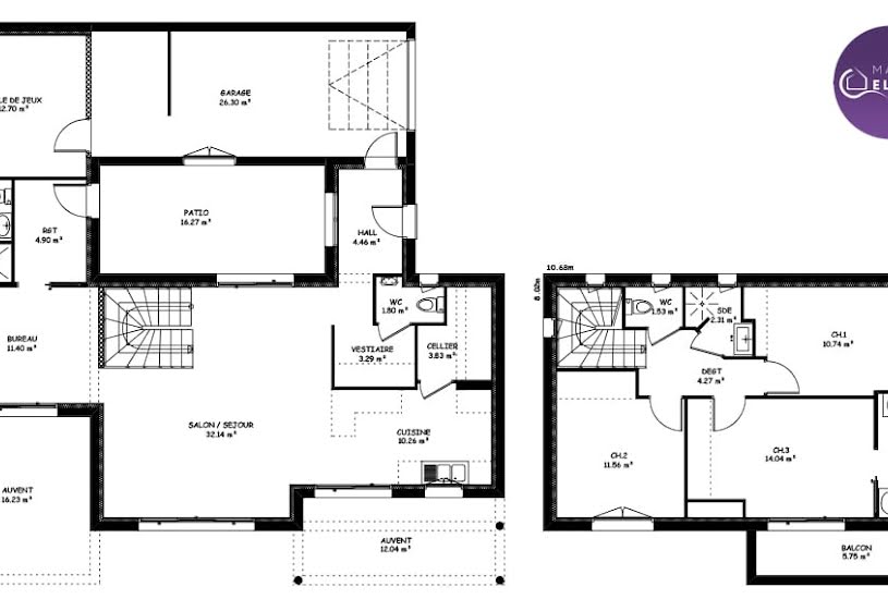  Vente Terrain + Maison - Terrain : 271m² - Maison : 95m² à Saint-Médard-d'Aunis (17220) 