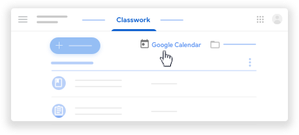 カレンダーで期限や予定を確認する パソコン Classroom ヘルプ