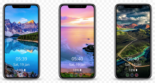 Always On Display – Super AMOLED Phone Screen